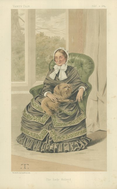 Lady Holland tekijältä Theobald Chartran