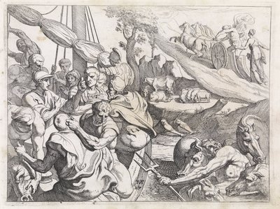 Heliosin karja The Labors of Odysseus (sarjan nimi) tekijältä Theodoor van Thulden