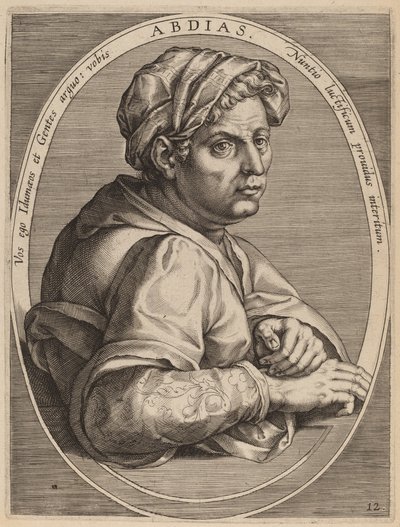 Abdias tekijältä Theodor Galle after Jan van der Straet