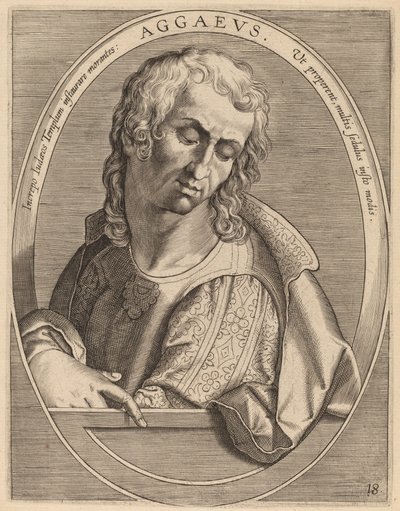 Aggaeus tekijältä Theodor Galle after Jan van der Straet