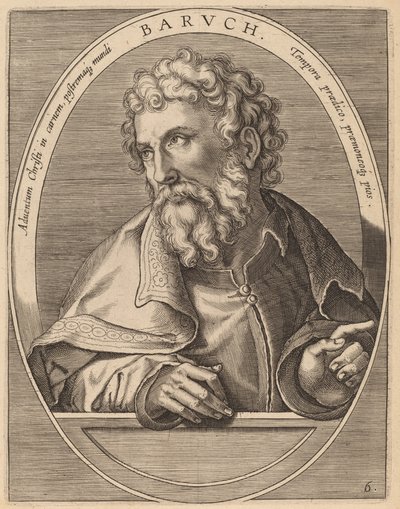 Baruch tekijältä Theodor Galle after Jan van der Straet