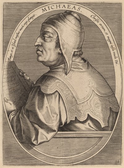 Michaeas tekijältä Theodor Galle after Jan van der Straet