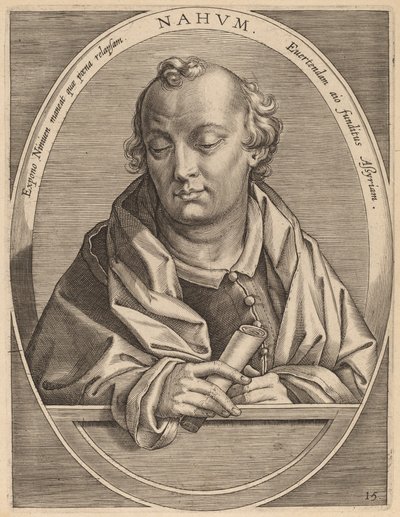 Nahum tekijältä Theodor Galle after Jan van der Straet