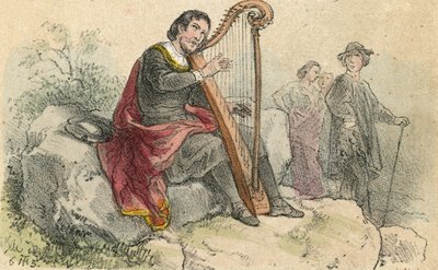 Balladilaulaja tekijältä Theodor Hosemann