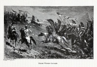 Puolan siivekäs ratsuväki, 1882 tekijältä Theodor Knesing