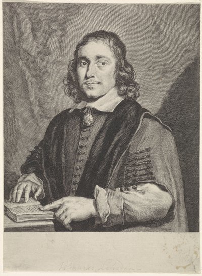 Johannes Leusdenin muotokuva tekijältä Theodor Matham