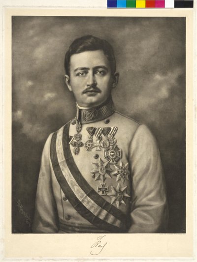 Itävallan keisari Kaarle I tekijältä Theodor Mayerhofer