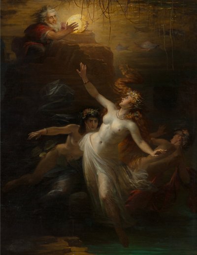 Reinin kulta Das Rheingold, 1875. tekijältä Theodor Pixis