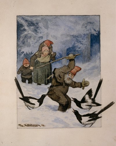 Hyökkäys tekijältä Theodor Kittelsen