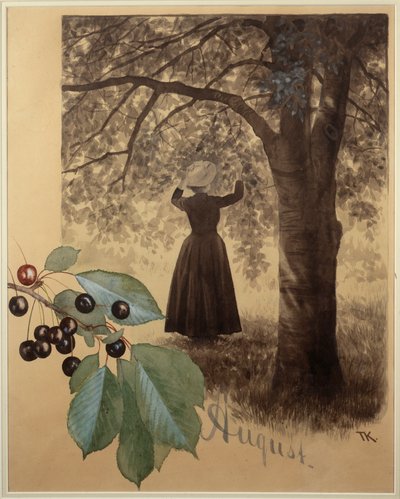 elokuu tekijältä Theodor Kittelsen