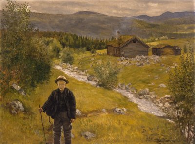 Hyvästi äiti tekijältä Theodor Kittelsen