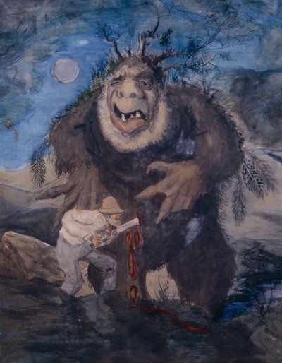 Metsäpeikko tekijältä Theodor Severin Kittelsen