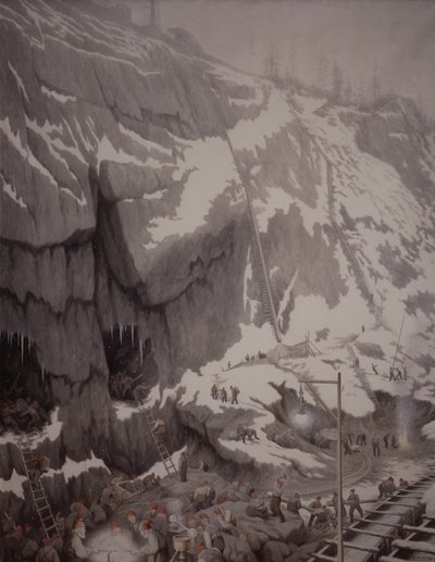 Pohjatyö tekijältä Theodor Severin Kittelsen