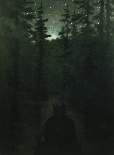 Kotiinpäin tekijältä Theodor Severin Kittelsen