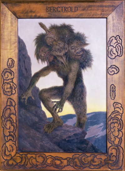 Vuoristopeikko tekijältä Theodor Kittelsen