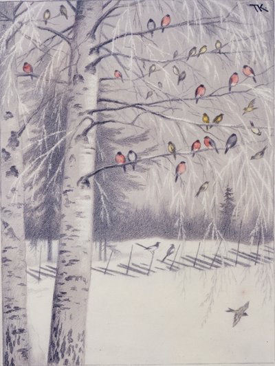 Uudenvuoden vieraat tekijältä Theodor Kittelsen