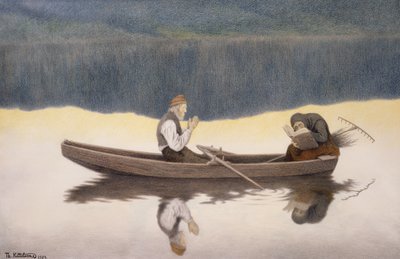 Järven ja joen yli tekijältä Theodor Kittelsen