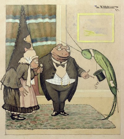 Nuori Mr. Green vierailee tekijältä Theodor Kittelsen