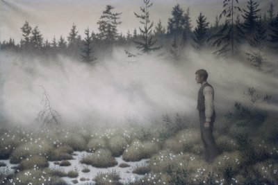 Nymfi, joka katosi tekijältä Theodor Kittelsen