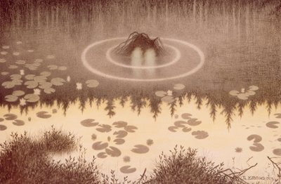 Vesipeikko (Nokken) tekijältä Theodor Severin Kittelsen