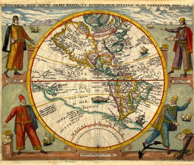 America sive novus orbis... tekijältä Theodor de Bry