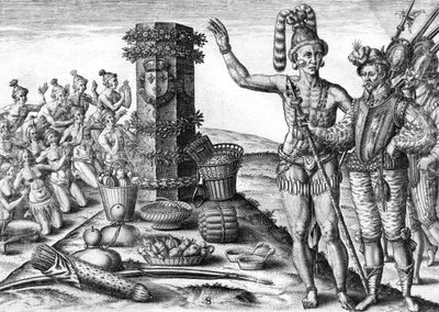 Floridan intiaanit tekijältä Theodor de Bry