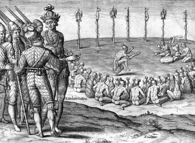 Intian kokit luumu Utina tekijältä Theodor de Bry