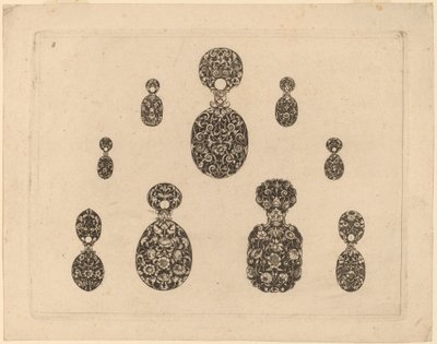 Koru Ornamentti tekijältä Theodor de Bry