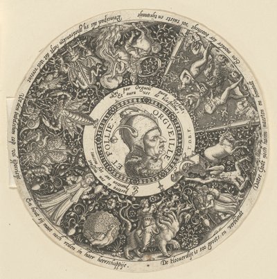 Ylpeys ja hulluus (Orgueil et Folie) tekijältä Theodor de Bry