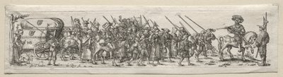 Sotilaat maaliskuussa tekijältä Theodor de Bry