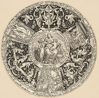 Seitsemän hyväntekeväisyyden työtä tekijältä Theodor de Bry