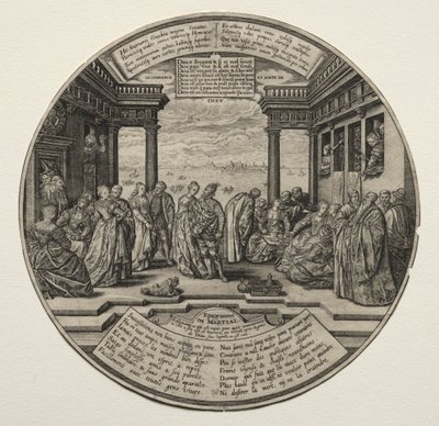 Venetsialainen pallo tekijältä Theodor de Bry