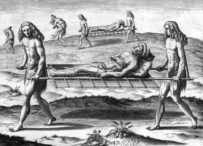 Timucuan intiaanit tekijältä Theodor de Bry