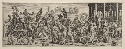Bacchuksen voitto tekijältä Theodor de Bry