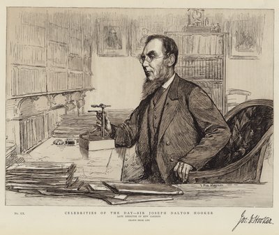 Päivän julkkikset, Sir Joseph Dalton Hooker tekijältä Theodore Blake Wirgman