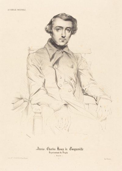 Alexis Charles Henry de Tocqueville tekijältä Théodore Chassériau
