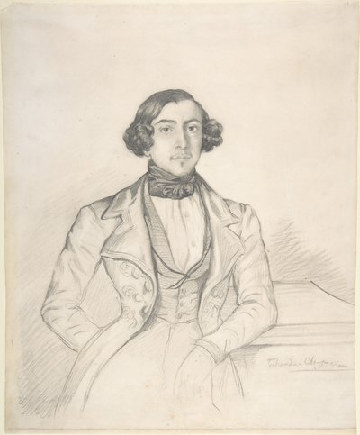 Kreivi Philibert-Oscar de Ranchicourt tekijältä Théodore Chassériau