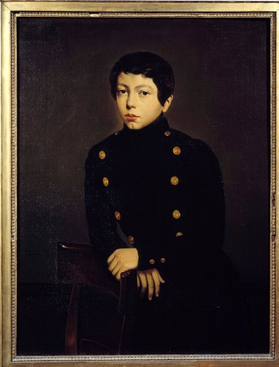 Muotokuva Ernest Chasseriausta (1823-1870) Brestin laivastokoulun oppilasta, taiteilijan veljestä Theodore Chasseriaun maalaus (1819-1856) 1836 Su. 0,92x0,73 m tekijältä Théodore Chassériau
