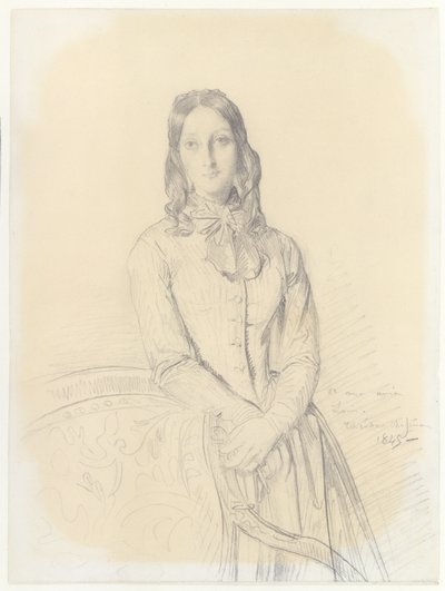 Madame Gabrielle Marcotte de Quivièresin muotokuva tekijältä Théodore Chassériau