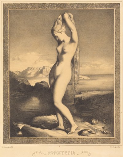 Venus Anadyomene tekijältä Théodore Chassériau