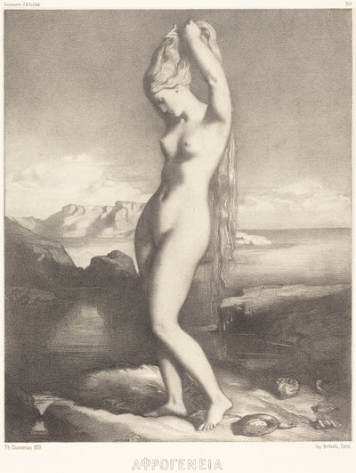Venus Anadyomene tekijältä Théodore Chassériau