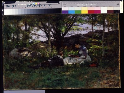 Kesäkuun idyl (öljy kankaalle) tekijältä Theodore Clement Steele