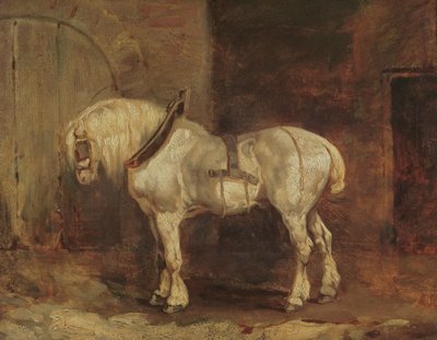 Kärry-hevonen tekijältä Theodore Gericault