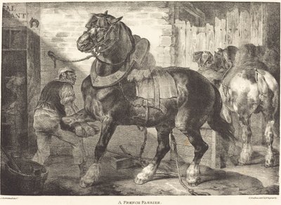 Ranskalainen Farrier tekijältä Theodore Gericault
