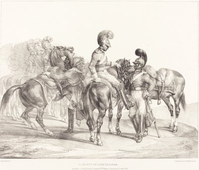 Henkivartijoiden puolue tekijältä Theodore Gericault