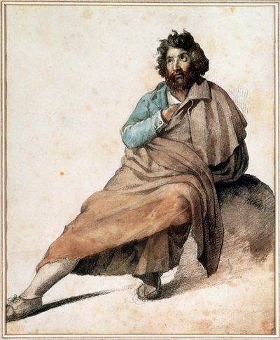 Italialainen montagnardi tekijältä Theodore Gericault