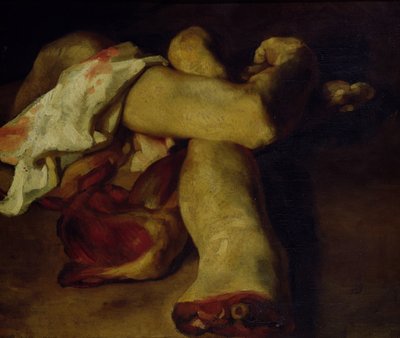 Anatomiset palaset (öljy kankaalle) tekijältä Theodore Gericault