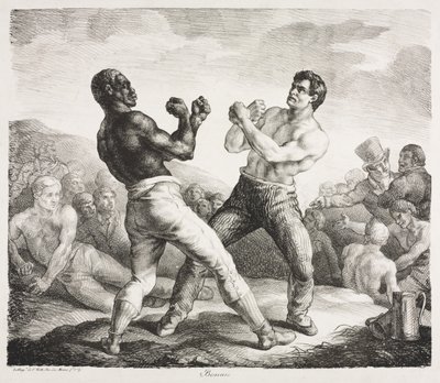 Nyrkkeilijät tekijältä Theodore Gericault