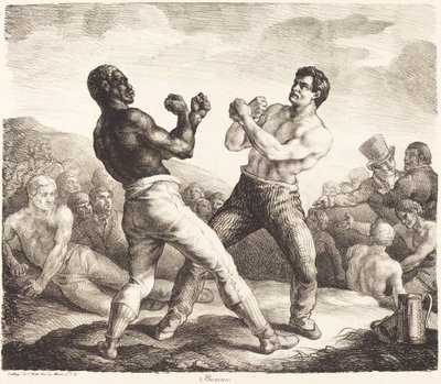Boxeurs (The Boxers) tekijältä Theodore Gericault