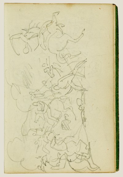 Ratsuväen taistelu tekijältä Theodore Gericault